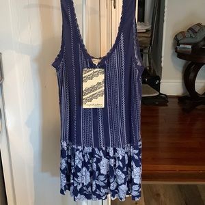 Eyeshadow‎ boho 2 pattern tank. NWT retail 36